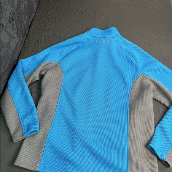 Spyder Blue and Gray zip up Jacket - Picture 7 of 11